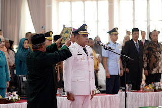 Pj Gubernur Sumatera Utara Hassanudin, Lantik Hasrimy Sebagai PJ Bupati Langkat 