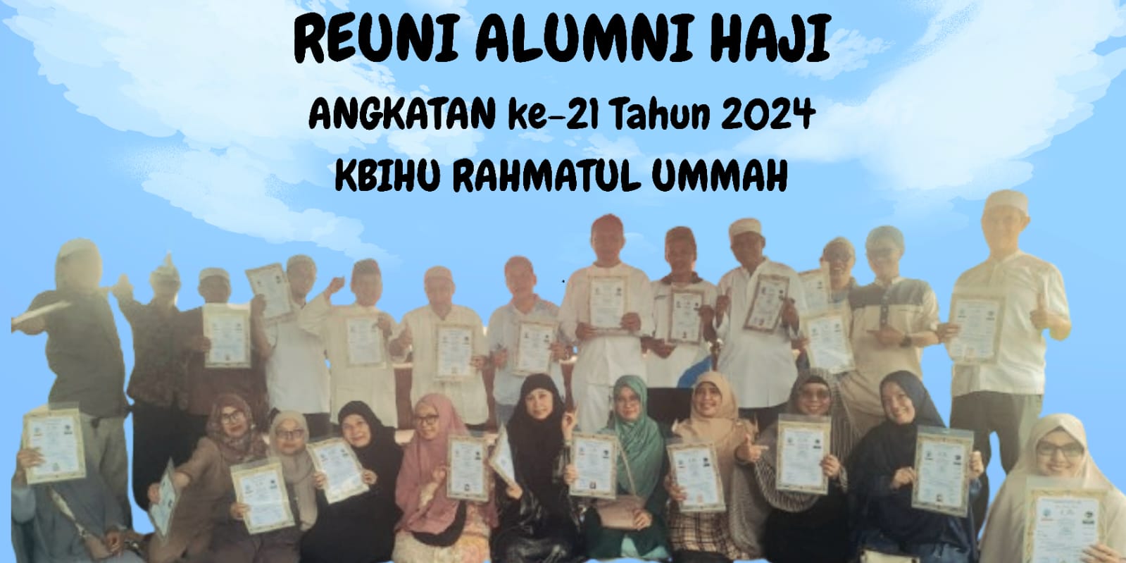 Reuni Alumni Haji Angkatan ke-21 Tahun 2024 KBIHU Rahmatul Ummah