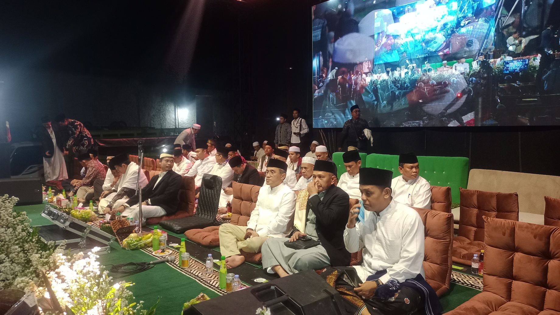 Camat Kemiri Sambut Bupati Tangerang di Haul KH. Miftahussalam Ponpes Al-Ikhlas Assalam