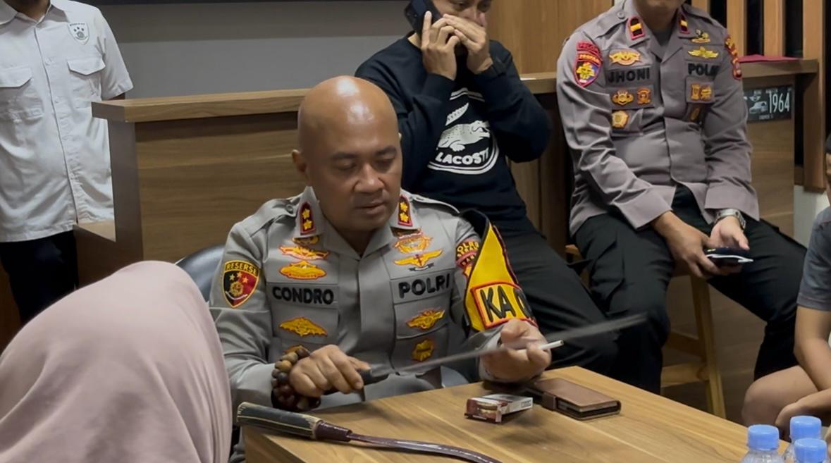 Kapolres Serang Tindak Tegas Pelajar Tawuran di Jawilan