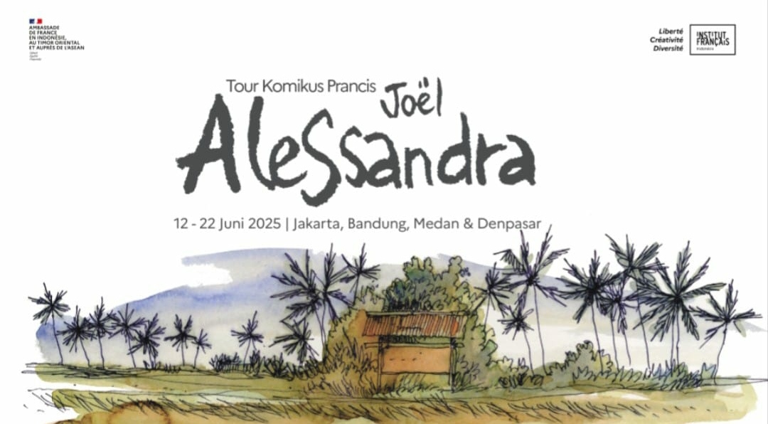 Joel Alessandra Kembali ke Indonesia, Rayakan 75 Tahun Hubungan Diplomatik Prancis-Indonesia