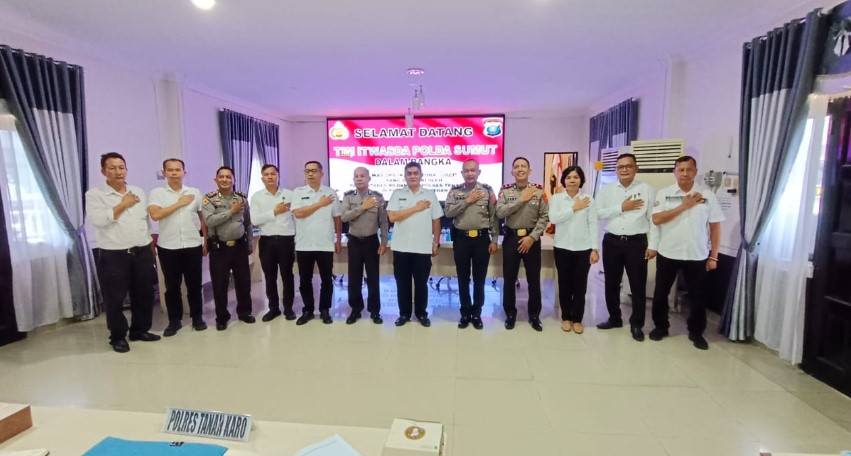 Tim Itwasda Polda Sumut Kunjungi Polrestabes Medan