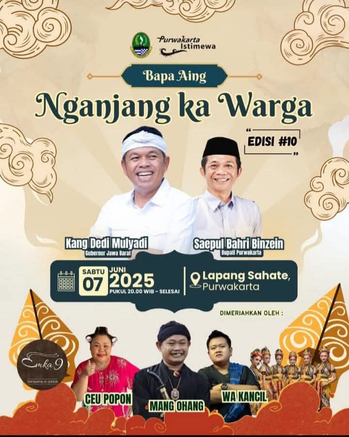 Bapa Aing Nganjang ka Warga: Silaturahmi dan Hiburan Rakyat di Jantung Purwakarta