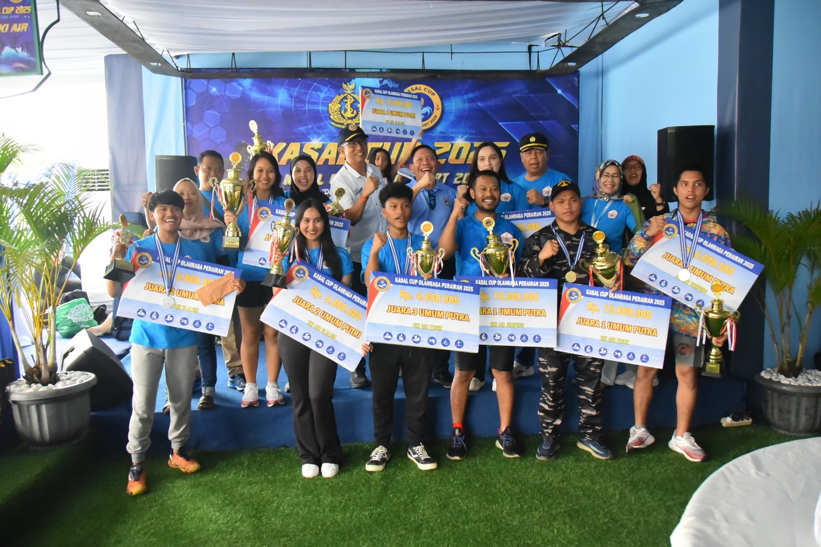 DKI Jakarta Juara Umum Kasal Cup Water Sport 2025, Kepala Bakamla RI Apresiasi Atlet