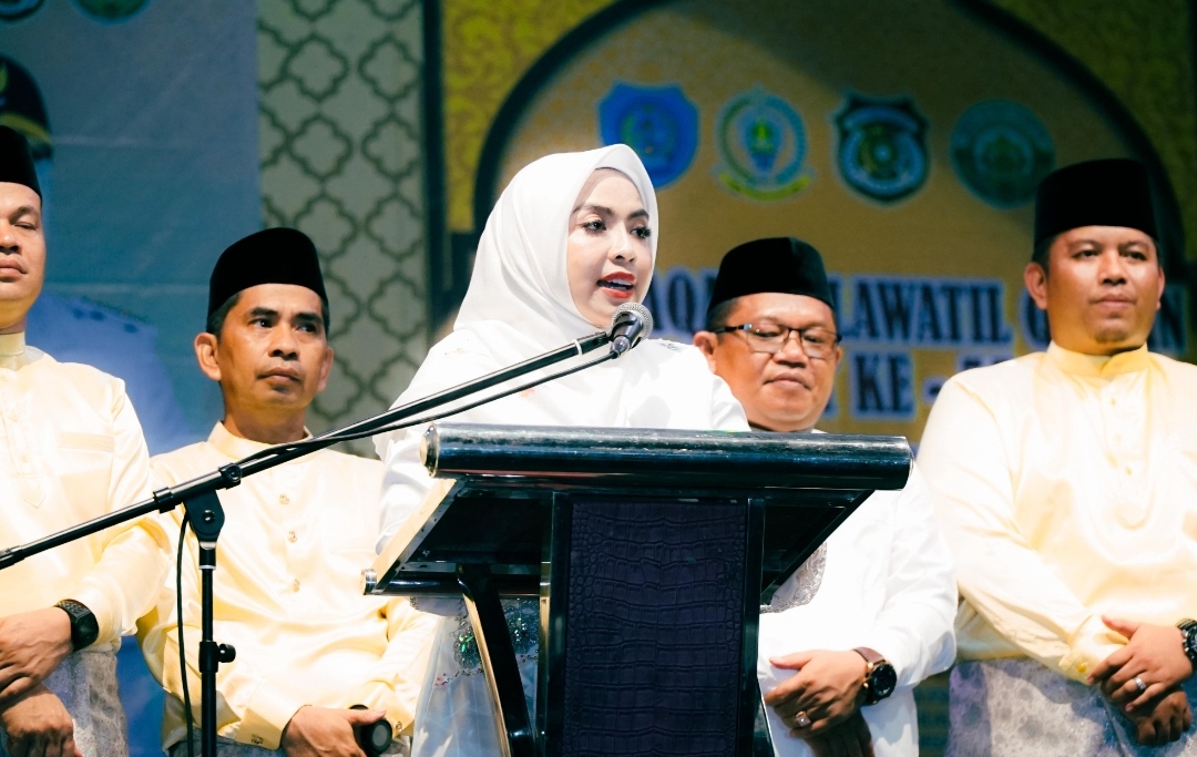 Bupati Maya Hasmita Resmi Buka MTQH ke-55 dan FSQ ke-40 Labuhanbatu di Eks Terminal Padang Bulan