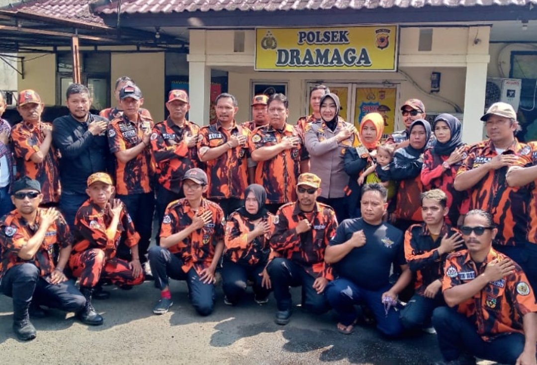 Pemuda Pancasila Kecamatan Dramaga dan Polsek Dramaga Bersinergi Berantas Premanisme