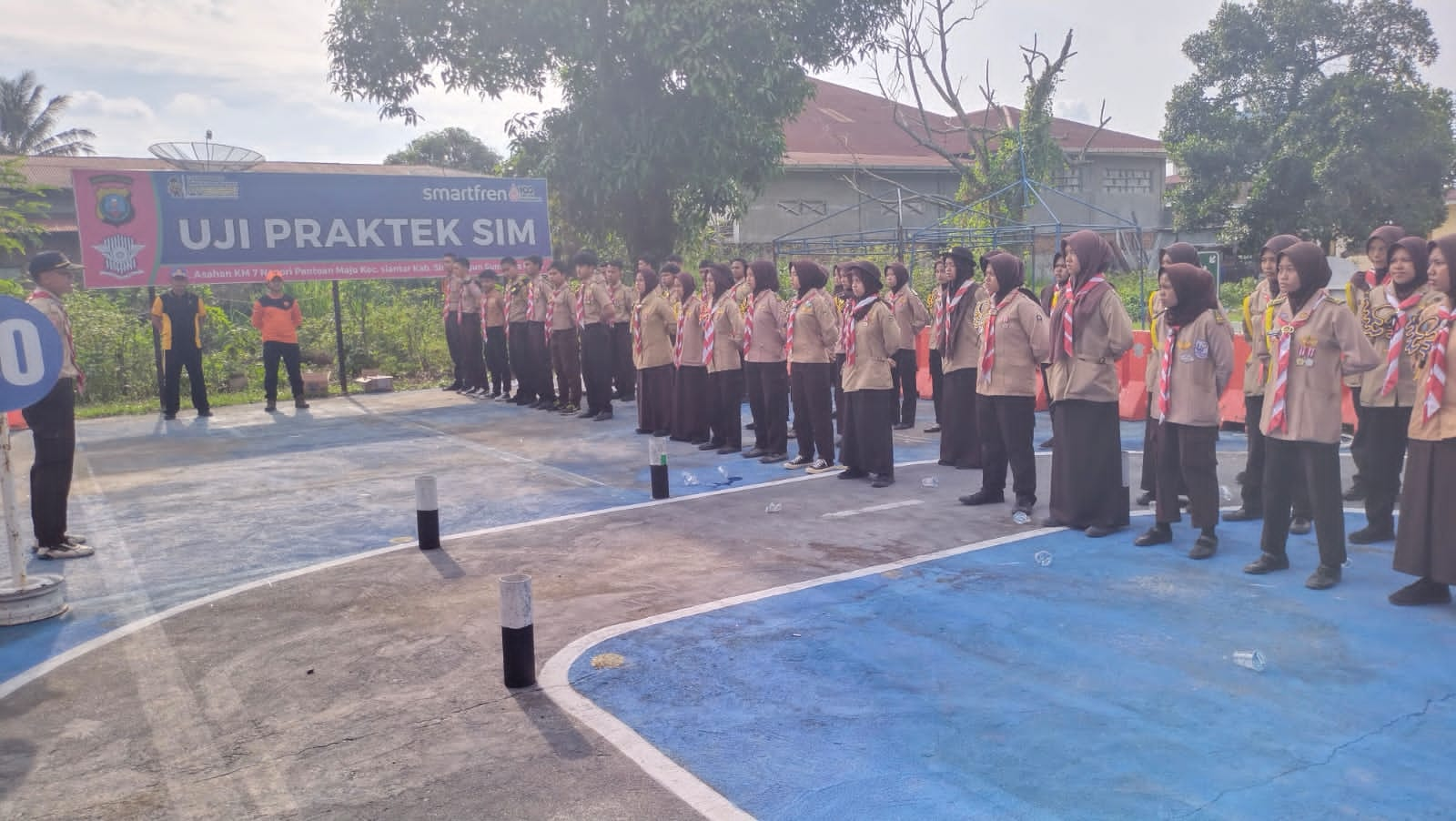 Satlantas Polres Simalungun Gelar Pelatihan dan Pembinaan Pramuka Saka Bhayangkara Krida Lalulintas