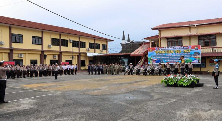 Dukung Ops Zebra Toba 2024 di Siantar, Dishub dan Satpol PP Ikut Bertugas