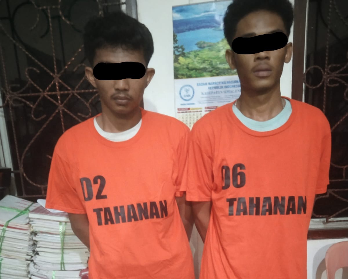 Dalam Kurun Waktu 1x24 Jam Polres Simalungun Mengamankan 6 Tersangka Kasus Narkoba dengan 17,69 Gram Sabu