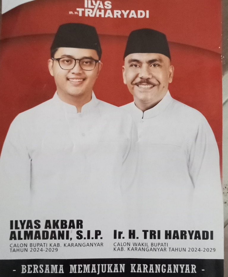 Inilah 7 Prioritas Program Kerja Cabup Kab Karangangar Nomor Urut 1, Ilyas Akbar Almadani dan Tri Haryadi