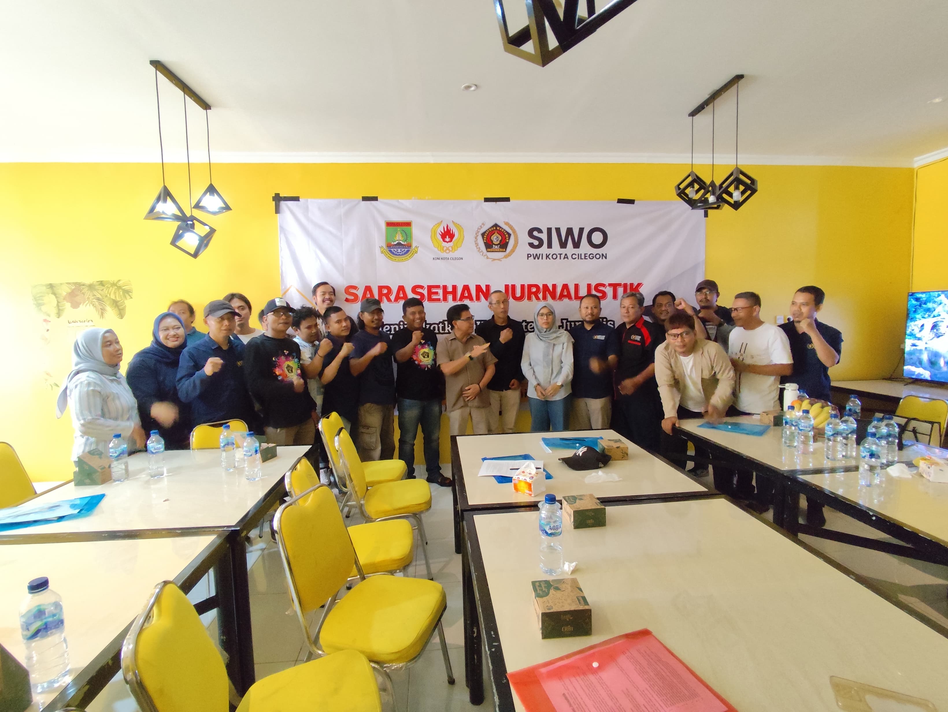 PWI Kota Cilegon Selenggarakan Sarasehan Jurnalistik untuk Tingkatkan Kompetensi Wartawan Olahraga