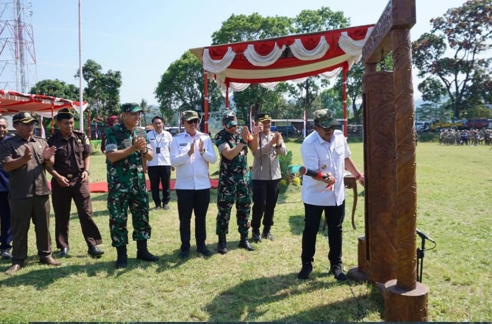 TMMD Reguler ke-126 di Karanganyar Resmi Dibuka, Wujud Sinergi TNI dan Pemerintah dalam Membangun Desa