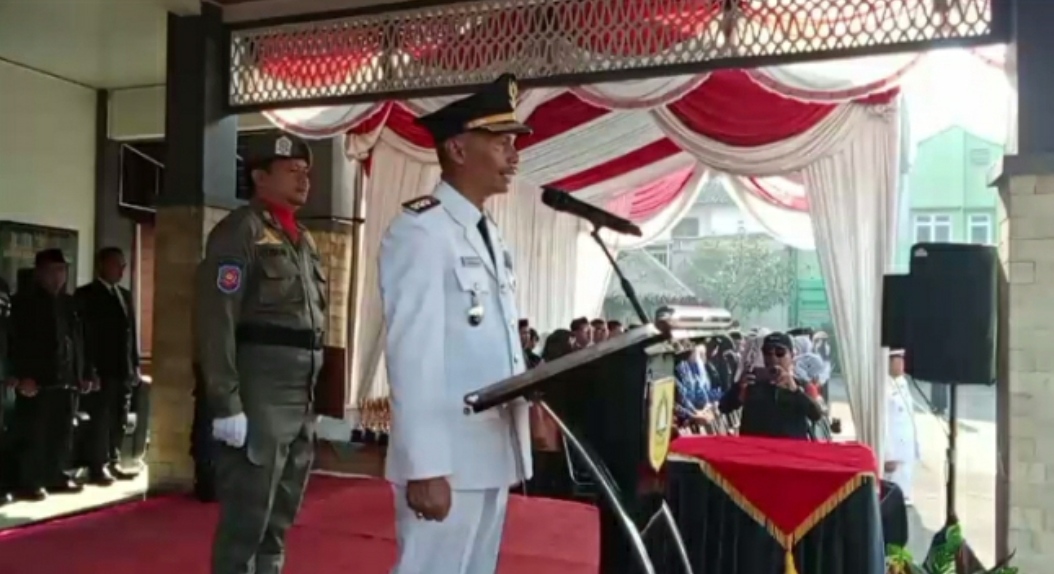 Forkopimcam Dramaga Peringati HUT ke-80 RI dengan Upacara Meriah dan Khidmat