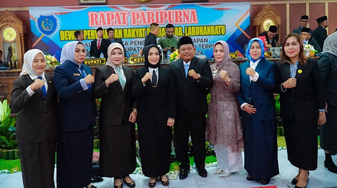 DPRD Labuhanbatu Tetapkan Paslon Maya dan Jamri Sebagai Bupati dan Wakil Bupati Terpilih
