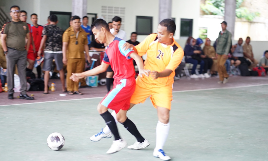 Wabup Buka Turnamen Futsal KORPRI se - Kabupaten Labuhanbatu