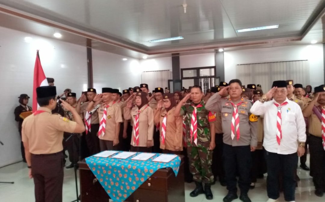 Pelantikan Pengurus Kwarran Dramaga, Sinergi Baru untuk Pramuka yang Lebih Maju