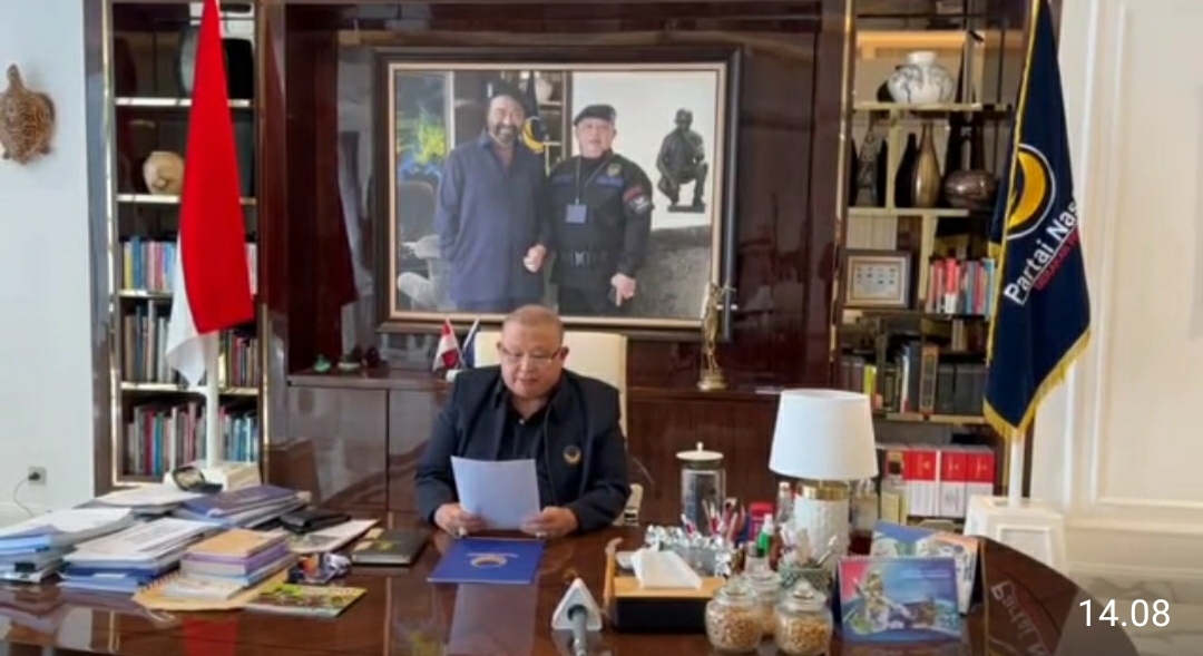 Surya Paloh Ambil Sikap, Nasdem Nonaktifkan Ahmad Sahroni dan Nafa Urbach dari DPR-RI