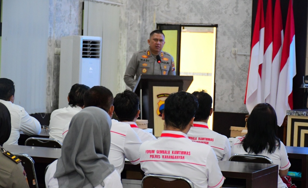 Silaturahmi Kamtibmas, Kapolres Karanganyar Ajak Forum Gembala Kamtibmas Perkuat Sinergi Jaga Keamanan