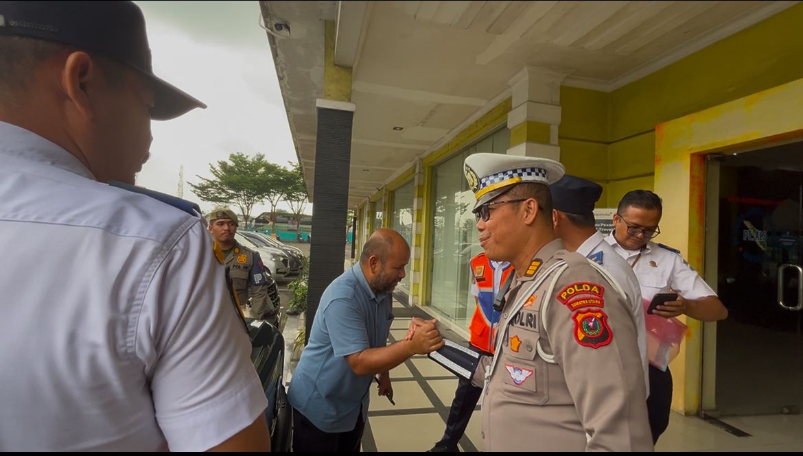 Kunjungan Sosialisasi ke ll dari Tim Gabungan Polri, Kemenhub, Serta Satpol PP ke kantor Pusat PT. ALS
