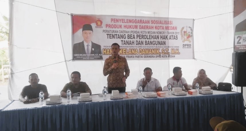 Ketua Komisi IV DPRD Medan Ajak Masyarakat Bayar Pajak