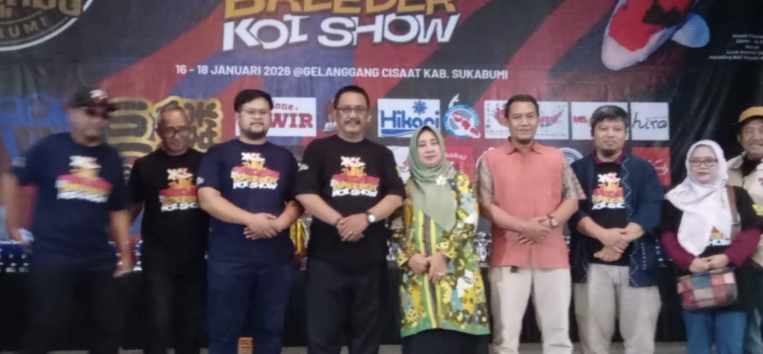 Serdadu Breeder Koi Show 2026, Sukabumi Tegaskan Diri sebagai Pusat Koi Nasional