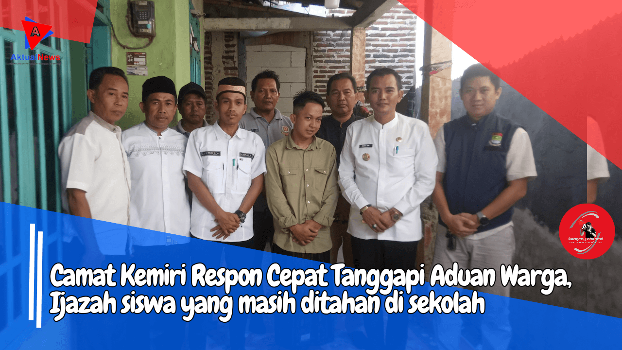 Camat Kemiri Tanggap Cepat Aduan Warga Terkait Ijazah Siswa, Siap Fasilitasi Penyelesaian