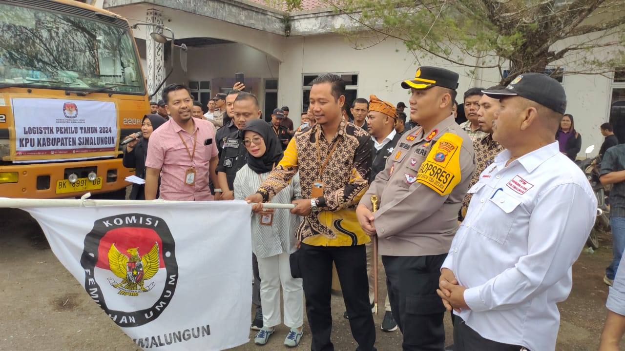 Logistik Pemilu 2024 Berjalan Lancar di Bawah Pengawasan Ketat Kepolisian