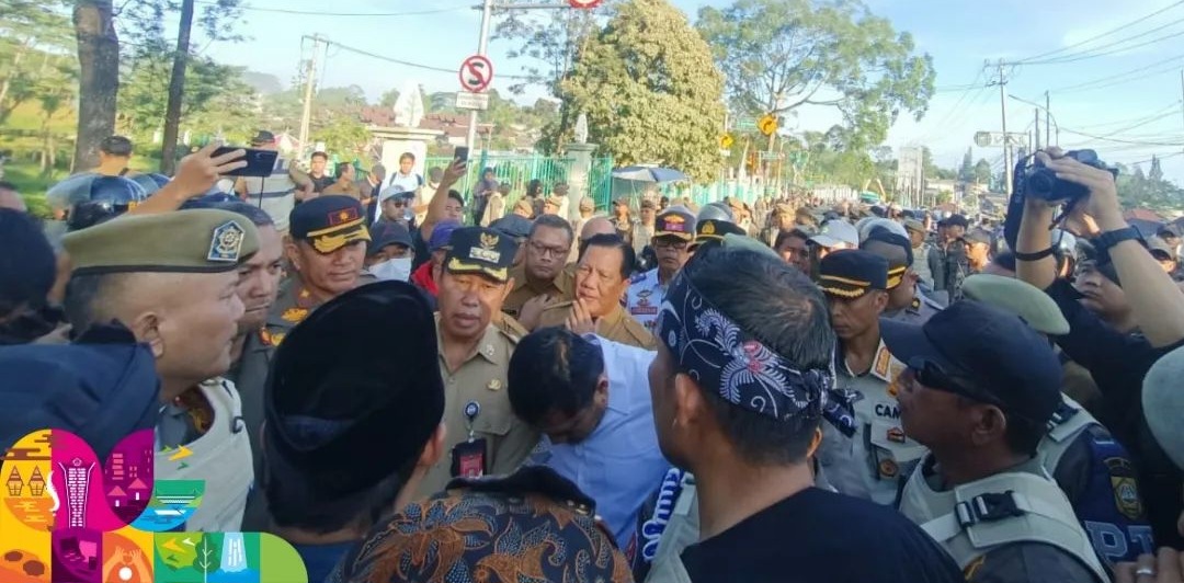 Pemkab Bogor Tata Pedagang Kawasan Puncak Masuk ke Rest Area Gunung Mas