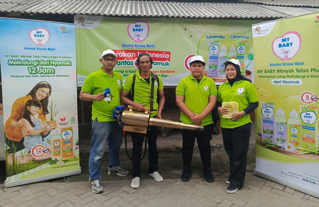 Lakukan Gerakan Indonesia Berantas Nyamuk, MY BABY Gandeng Masyarakat Cegah DBD