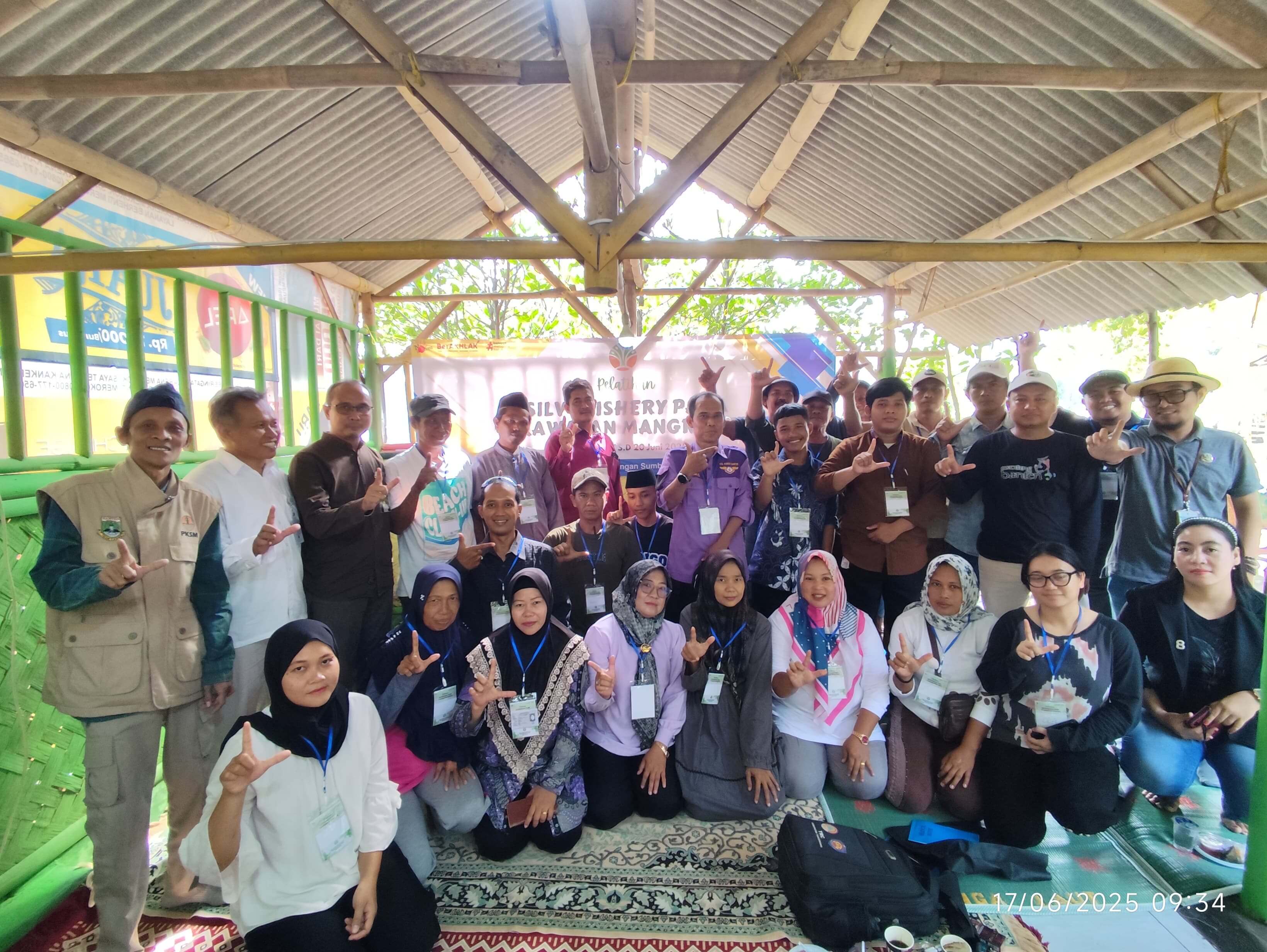BP2SDM Wilayah III Gelar Pelatihan Silvofishery untuk Kawasan Mangrove yang Berkelanjutan