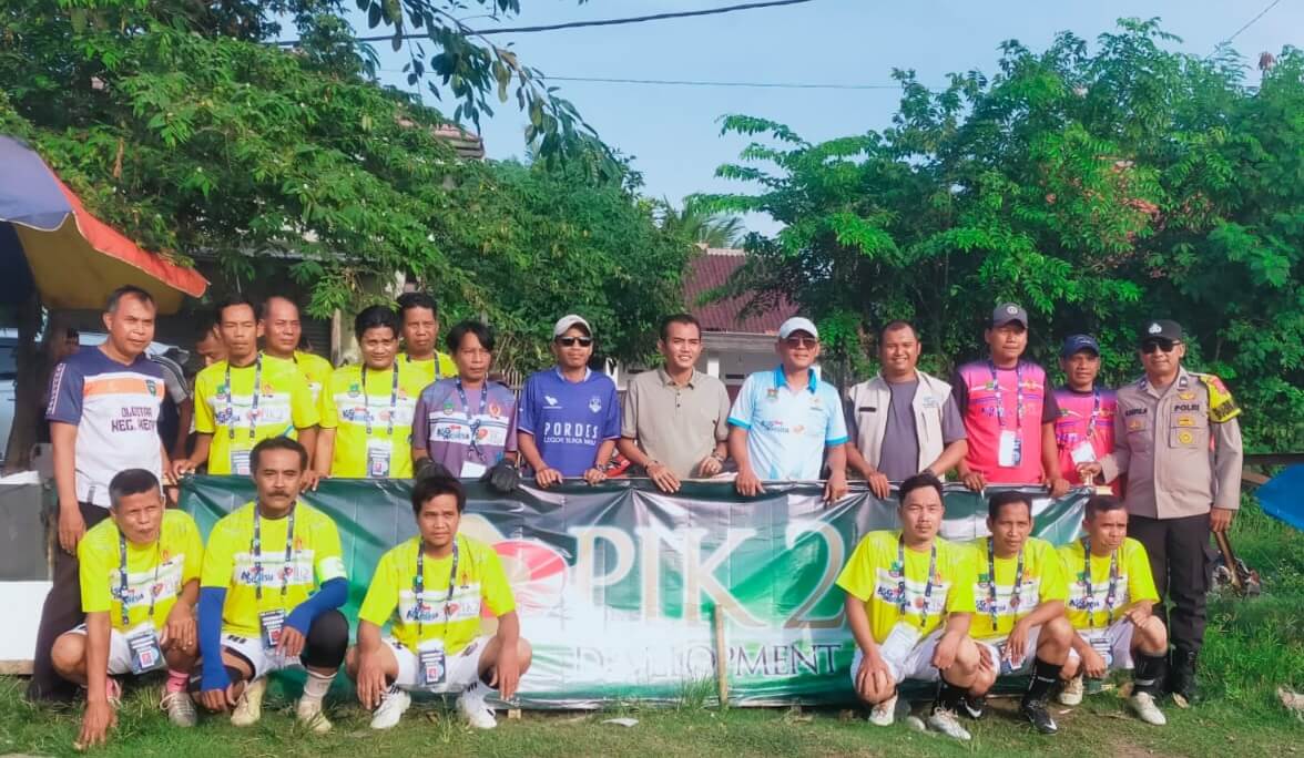 KOK Kemiri Resmi Buka Turnamen Sepak Bola U-40 Antar Desa, Patramanggala Raih Kemenangan Perdana