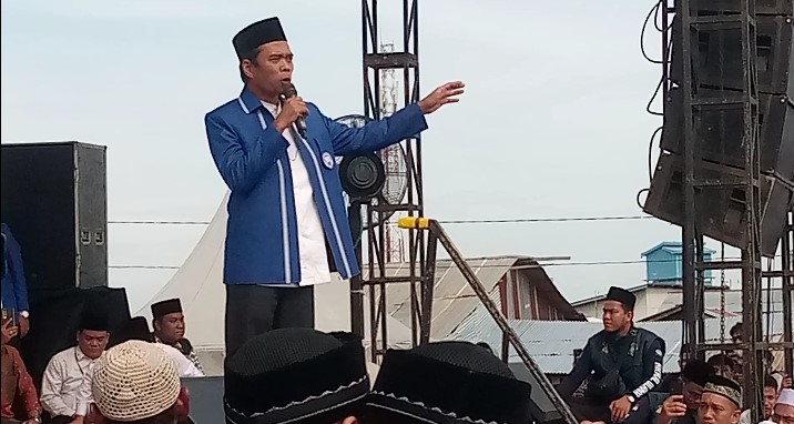 Ribuan Jema’ah Banjiri Tabligh Akbar Ustadz Abdul Somad