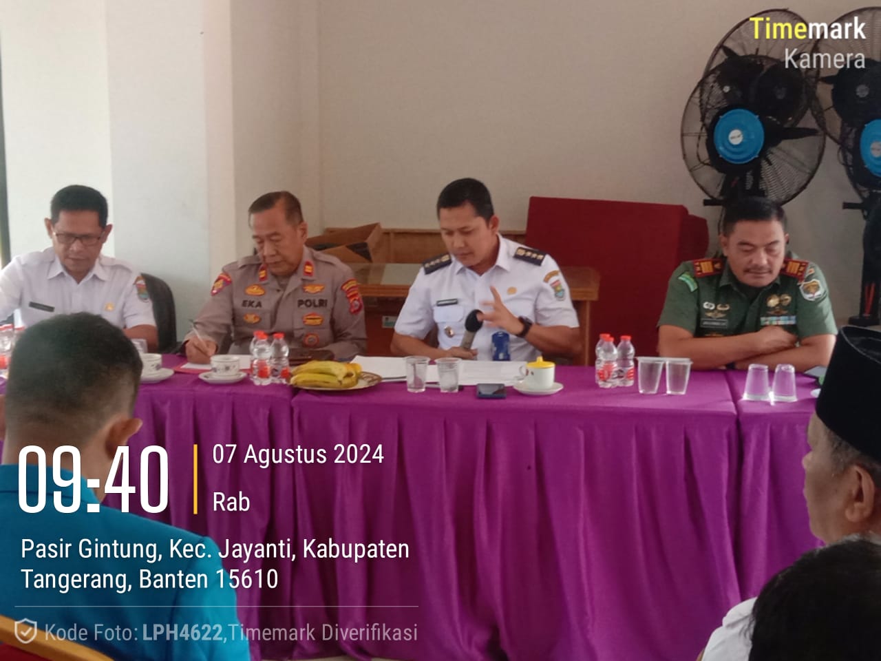 Kecamatan Jayanti Gelar Rapat Pembahasan Persiapan Kegiatan HUT RI ke 79