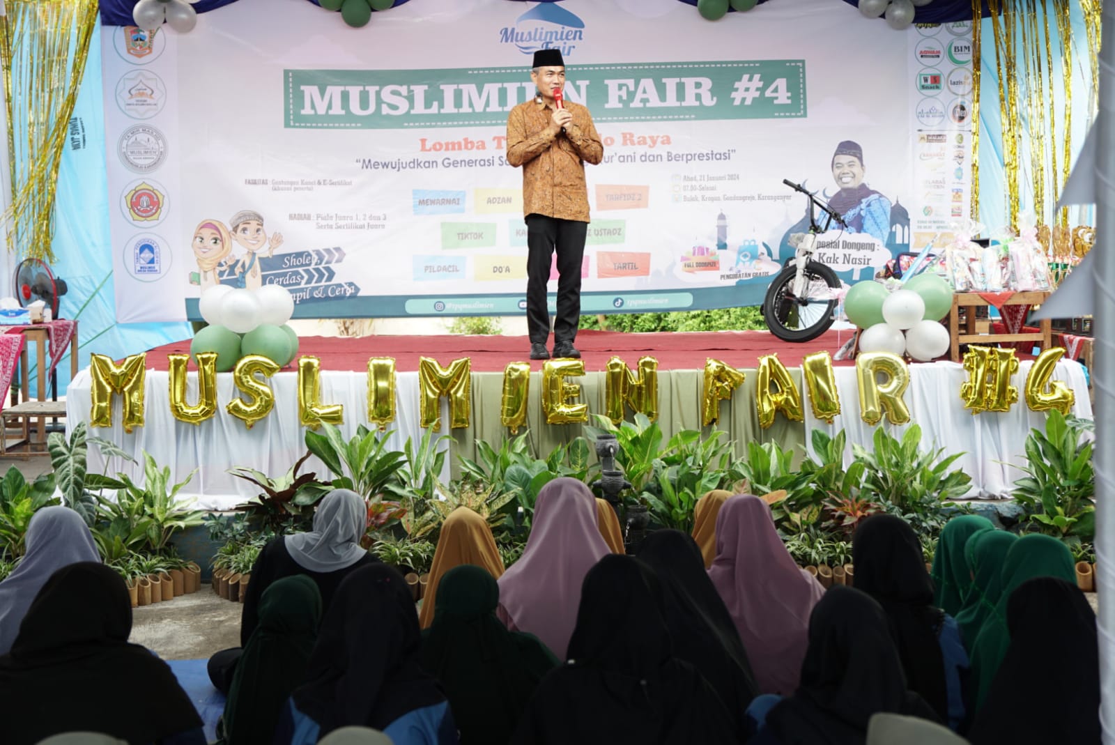 335 Peserta dari TPQ Se Soloraya Meriahkan Muslimin Fair ke 4