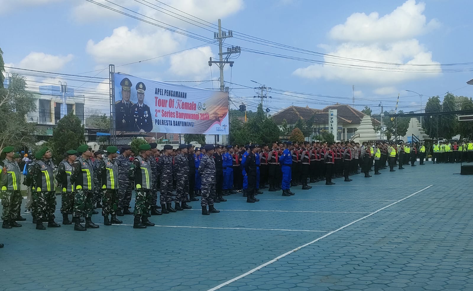 1.820 Personel Siap Amankan Tour of Kemala 2023 Banyuwangi