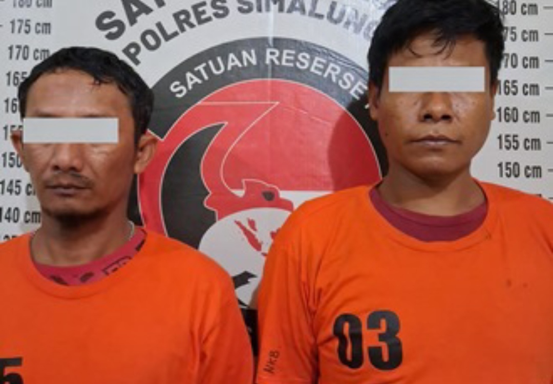 Polres Simalungun Bekuk Dua Pengedar Sabu