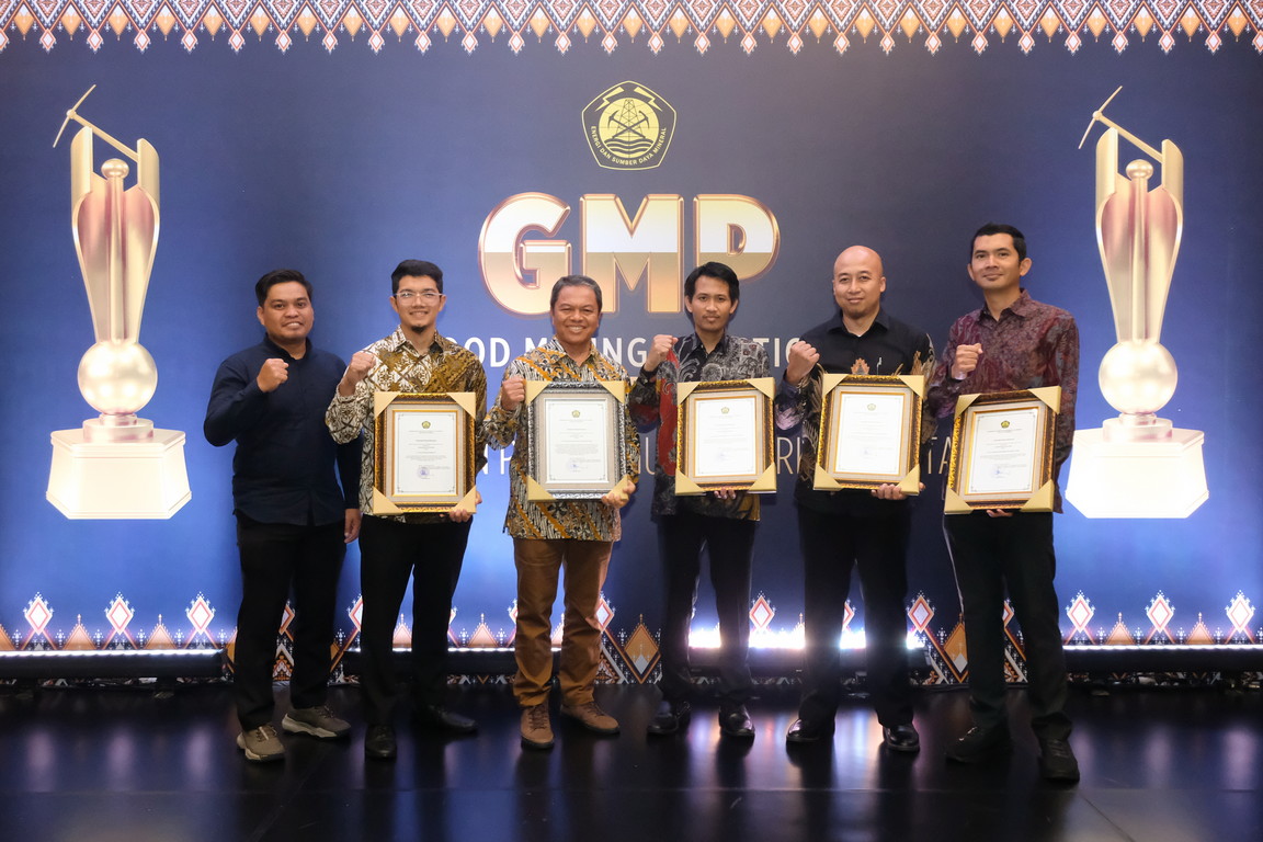 Tiga pabrik SBI memperoleh Penghargaan Good Mining Practice dari Kementerian ESDM