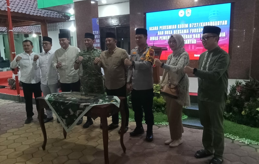 Peresmian Makodim 0727 Karanganyar, Perkuat Sinergi TNI dan Pemkab dalam Sesarengan Mbangun Karanganyar