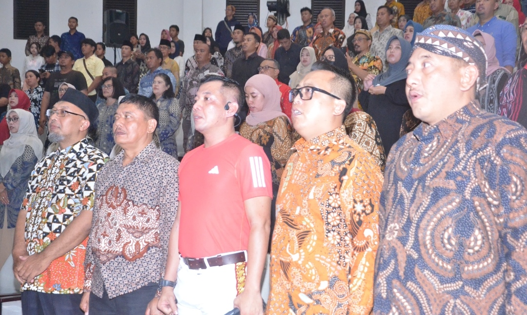 Pagelaran Ketoprak Berjudul  “Babad Karanganyar” Gedung Berkapasitas 600 Penonton Penuh hingga Membludak