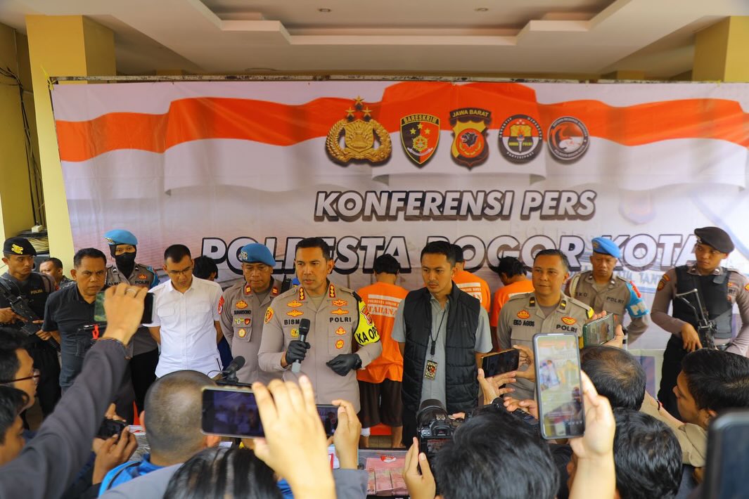 Pelaku Pengeroyokan Berhasil Ditangkap Polresta Bogor Kota