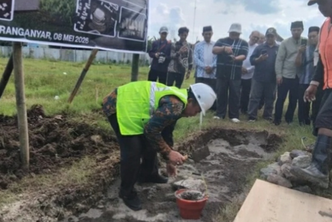 Bupati Karanganyar Lakukan Peletakan Batu Pertama Pembangunan Kampus III UIN Raden Mas Said Surakarta