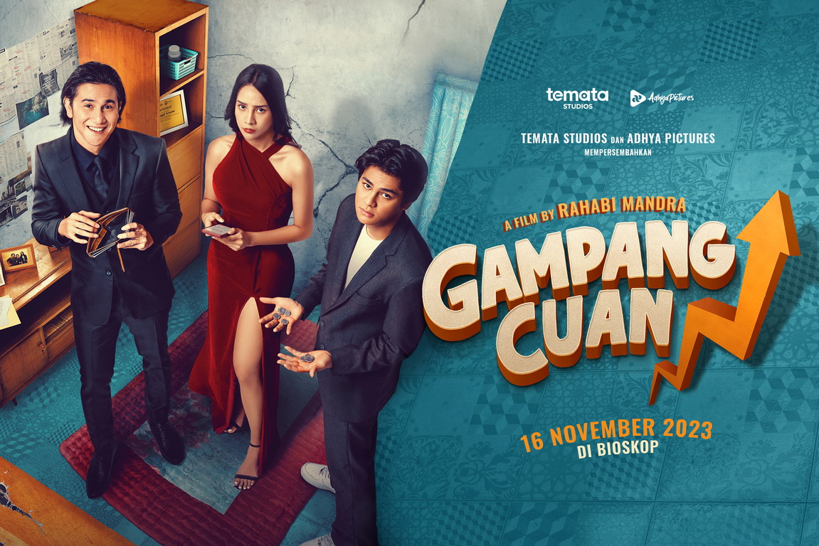 “Gampang Cuan” Film Drama Komedi ini Siap Tayang di Seluruh Bioskop Tanah Air Mulai 16 November 2023