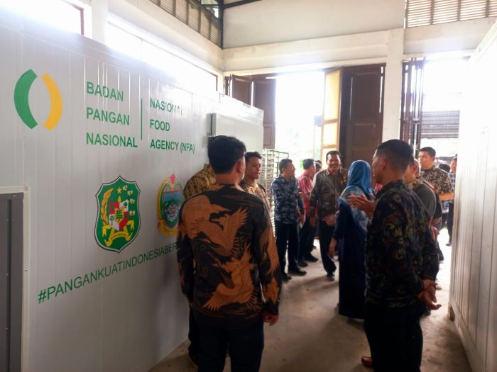 PUD Pasar Medan Terima Mesin Heat Pump Dryer dari Bapanas