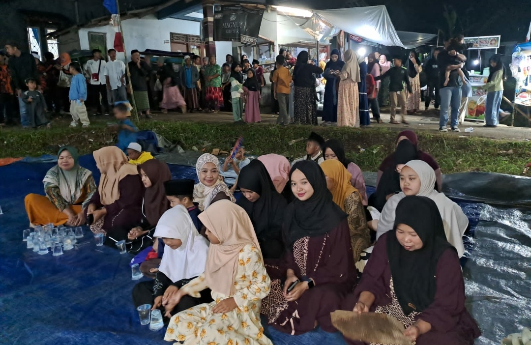 Antusias Warga KP. Cibeling Peringati Isra Mi’raj Nabi Muhammad SAW