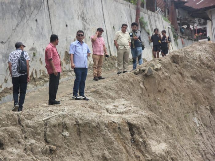 DPRD Sumut Minta Tembok Senilai Rp2,7 Miliar yang Roboh  Segera Diperbaiki