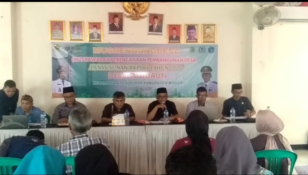 Desa Situdaun Susun Rencana Pembangunan Berkelanjutan