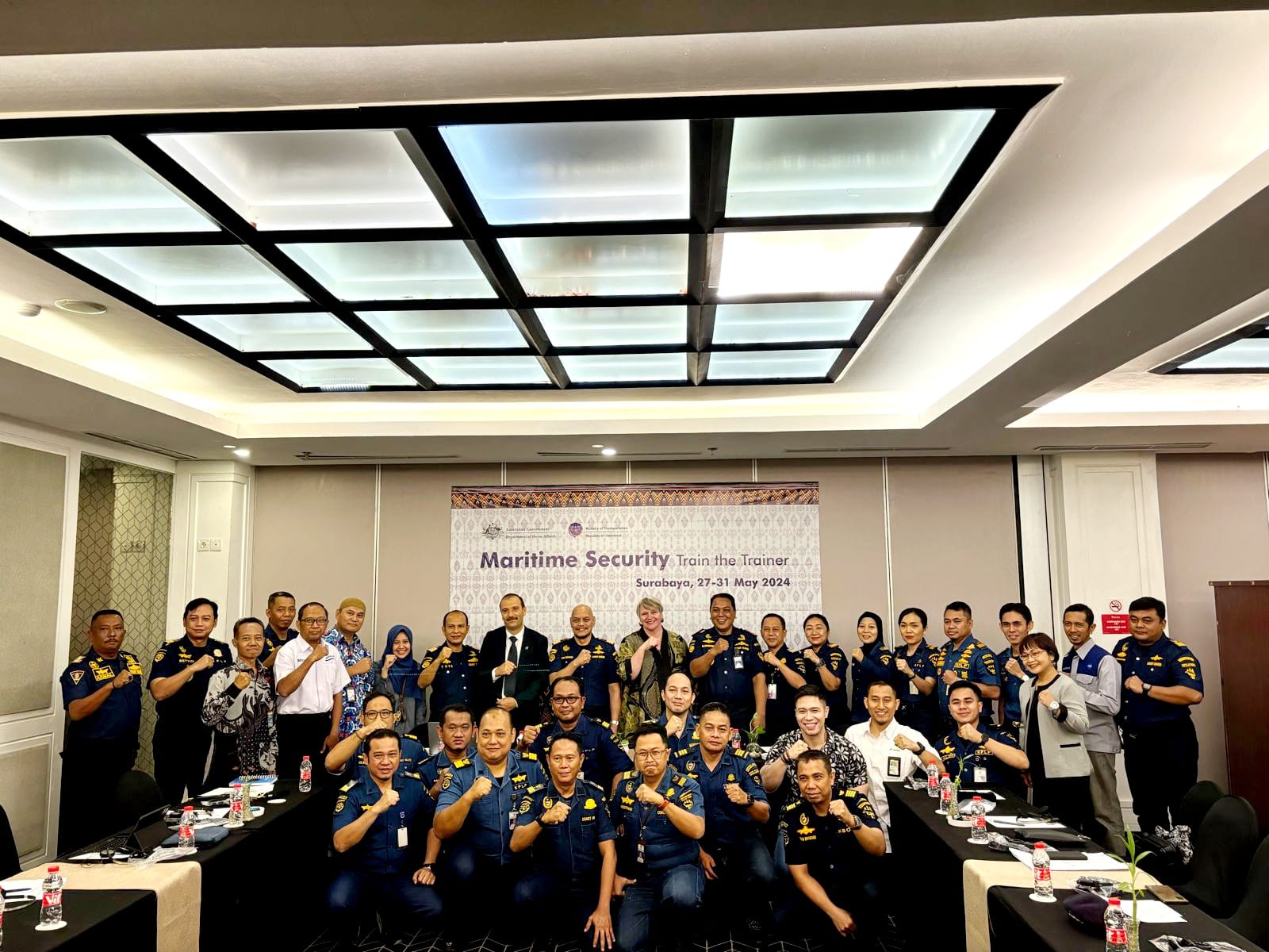 Tingkatkan Profesionalisme Para Auditor ISPS Code Indonesia, Kemenhub Gelar Marine Security Train The Trainer