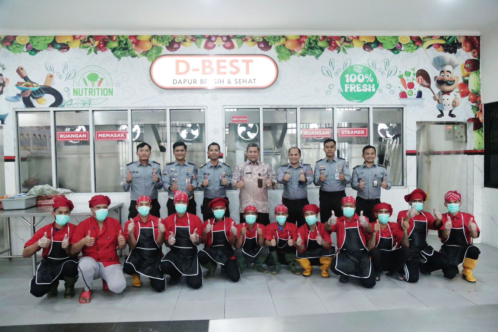 Kakanwil Pastikan Kondisi Aman dan Nyaman di Lapas Cilegon