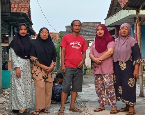 Warga RT 03 RW 01 Kelurahan Bunder Apresiasi Pembangunan Jalan Paving Blok