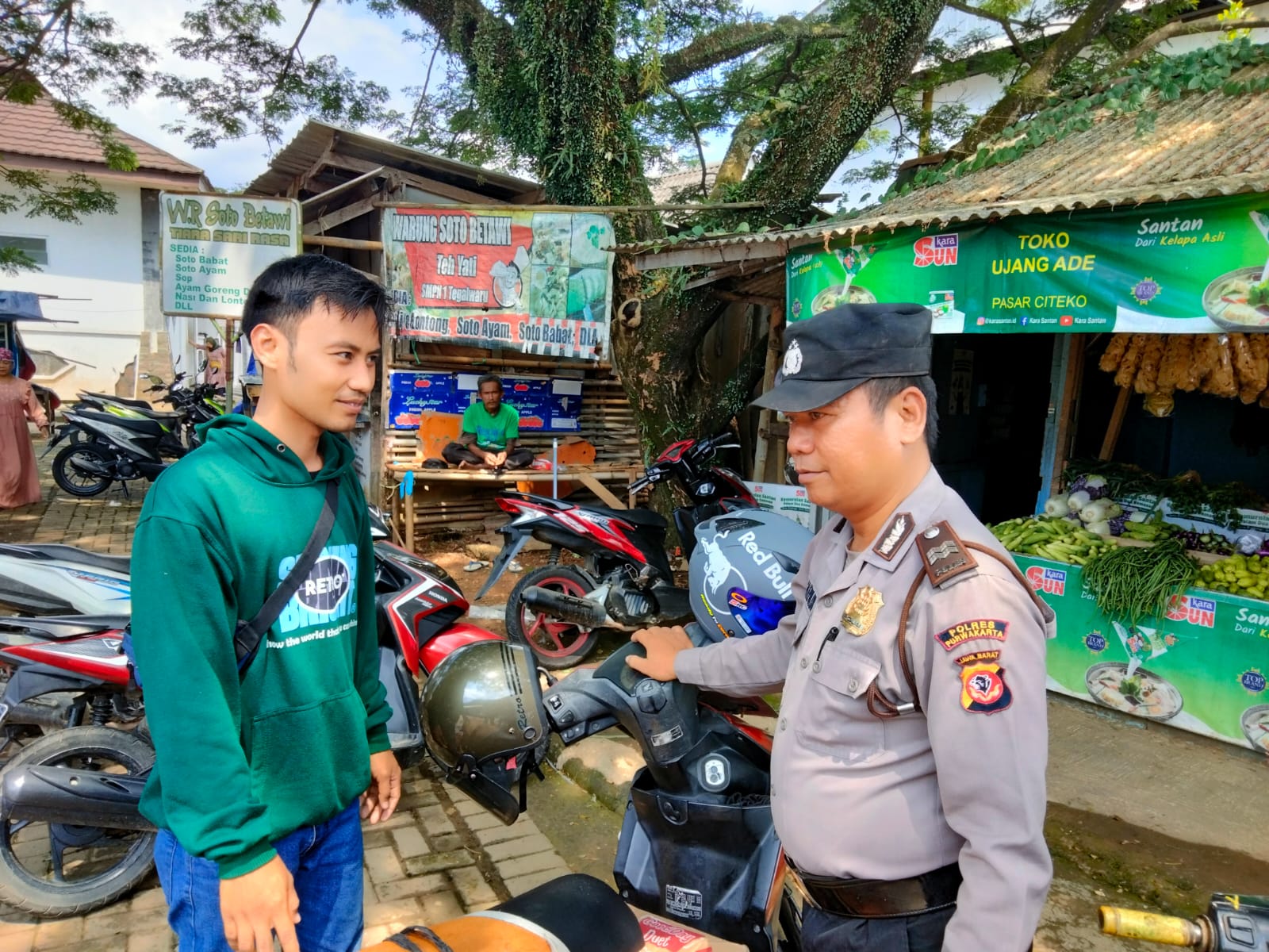 Tingkatkan Patroli KRYD, Polsek Plered Berupaya Jamin Keamanan Masyarakat